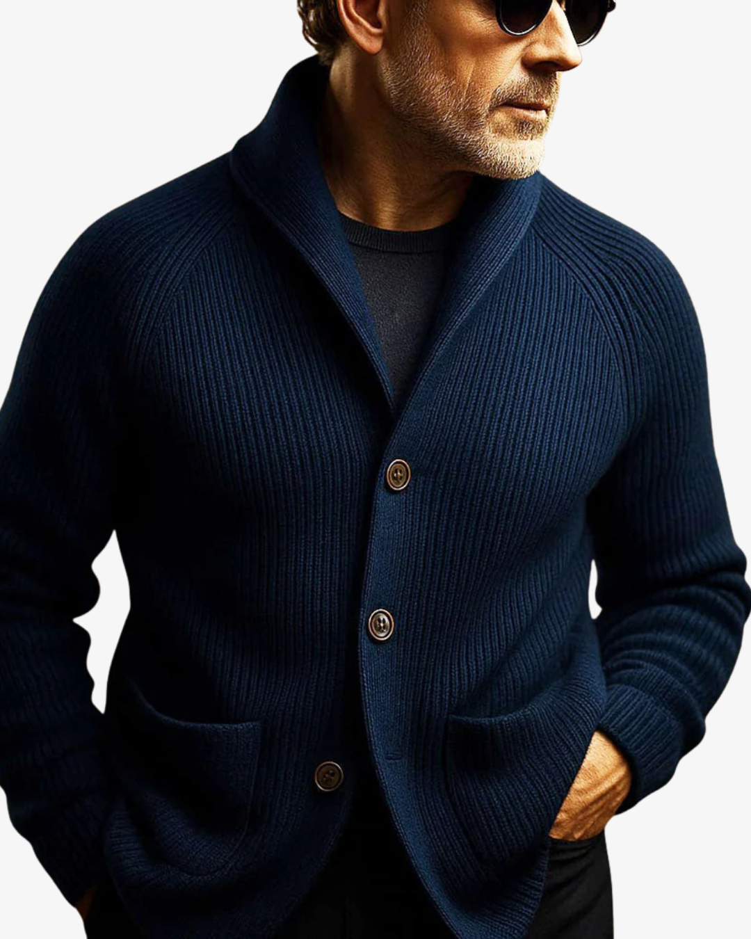 Bruce Lightweight Knitted Cardigan