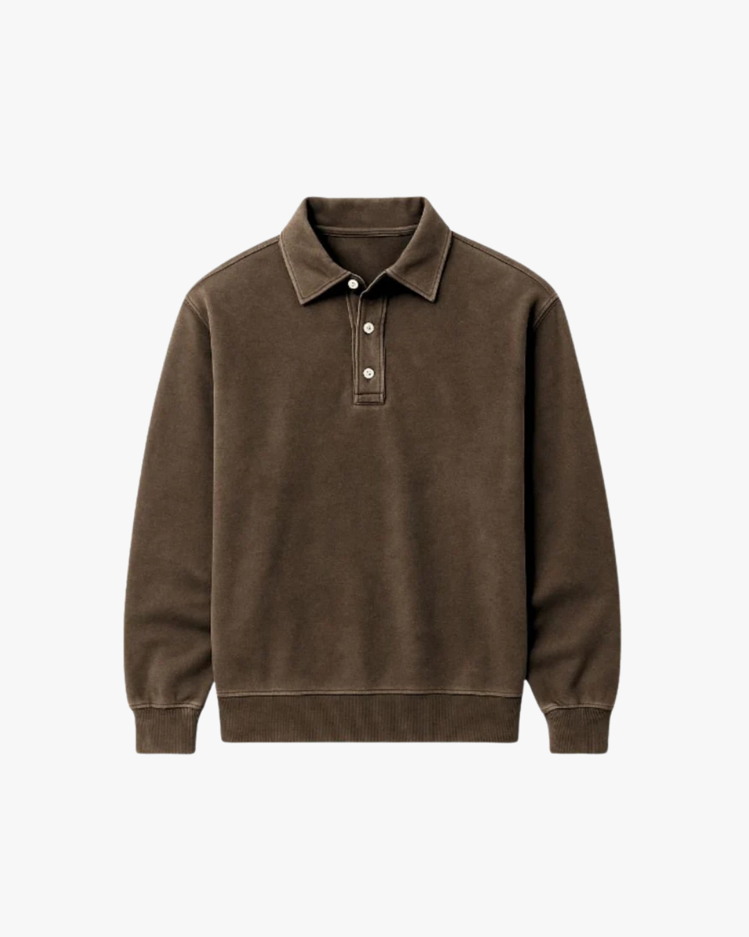 Tyler Canyon Mist Long Sleeve Polo