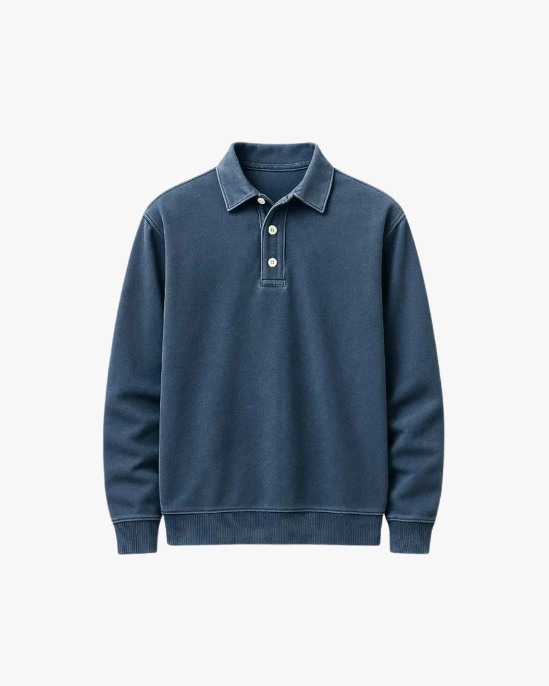 Tyler Canyon Mist Long Sleeve Polo