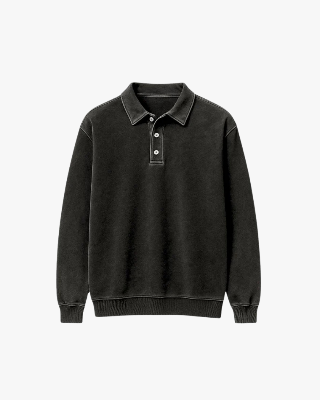 Tyler Canyon Mist Long Sleeve Polo