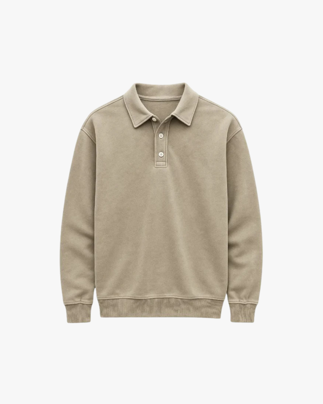 Tyler Canyon Mist Long Sleeve Polo