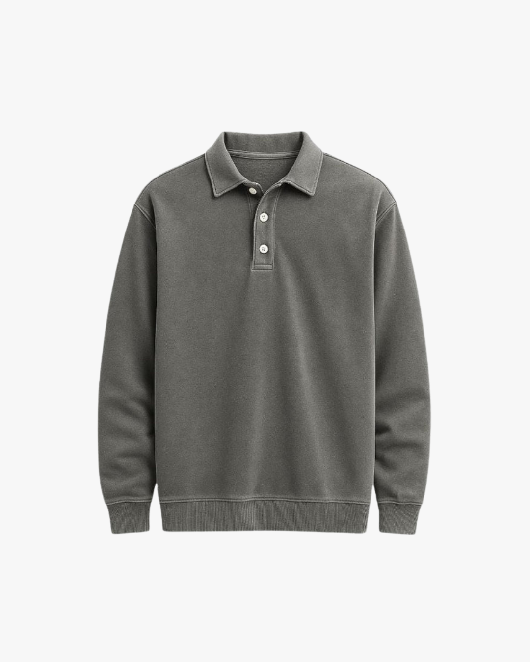 Tyler Canyon Mist Long Sleeve Polo