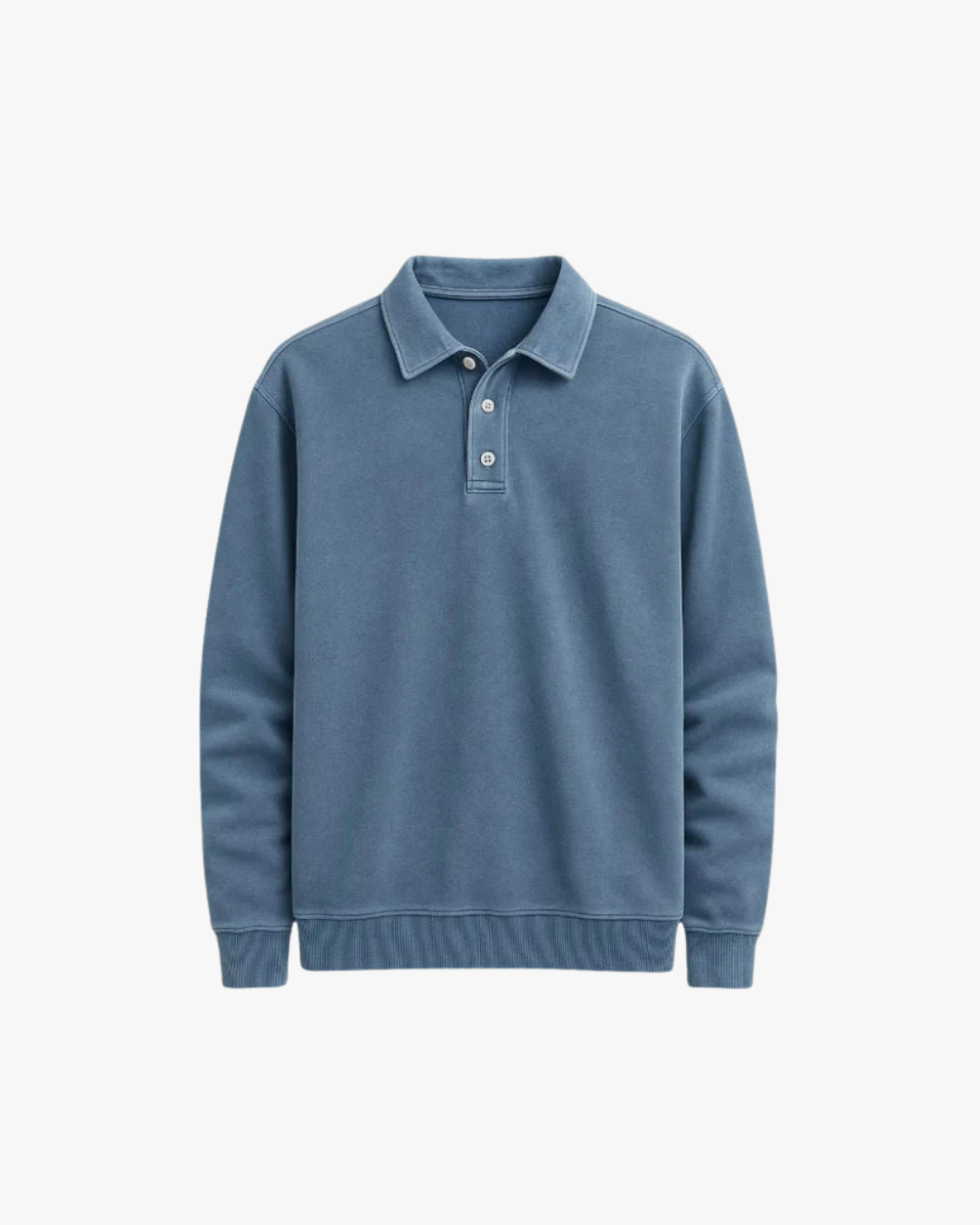 Tyler Canyon Mist Long Sleeve Polo