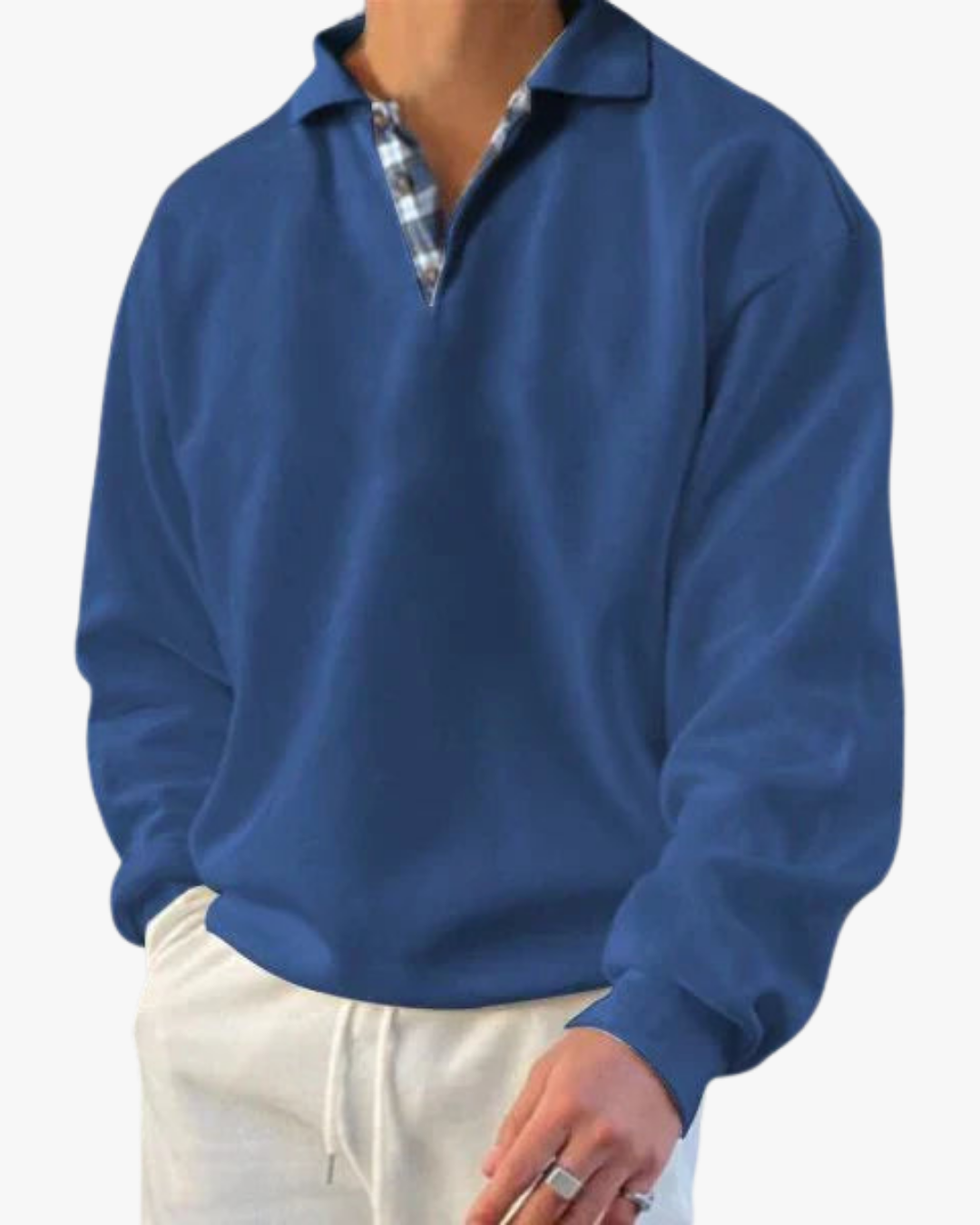 Nate Long-Sleeve Polo