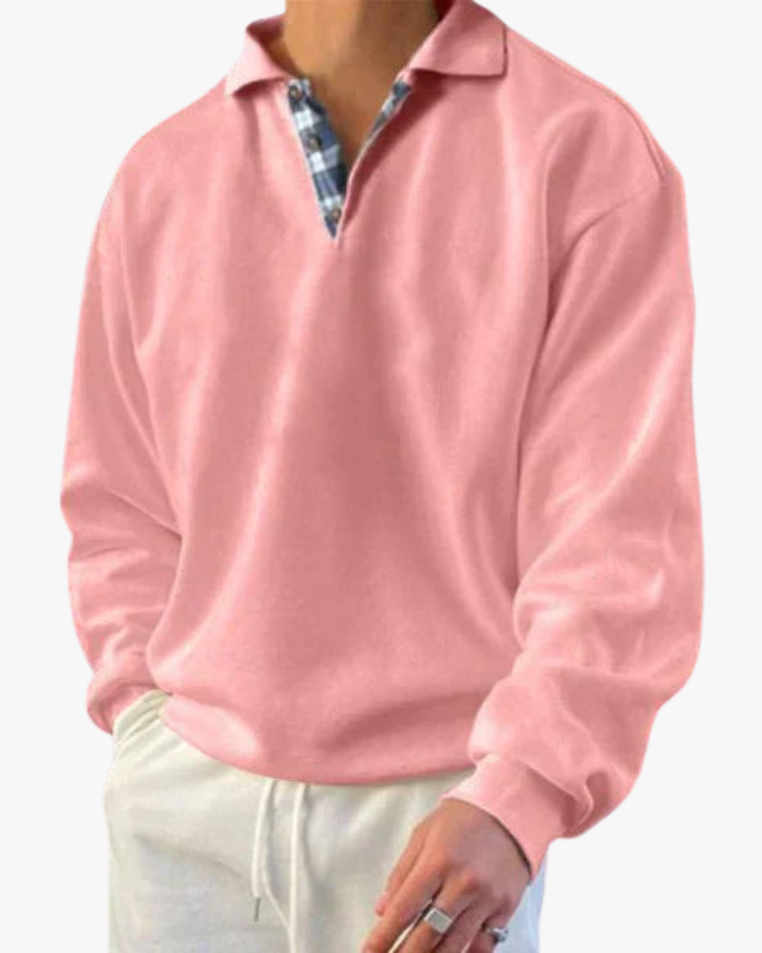 Nate Long-Sleeve Polo