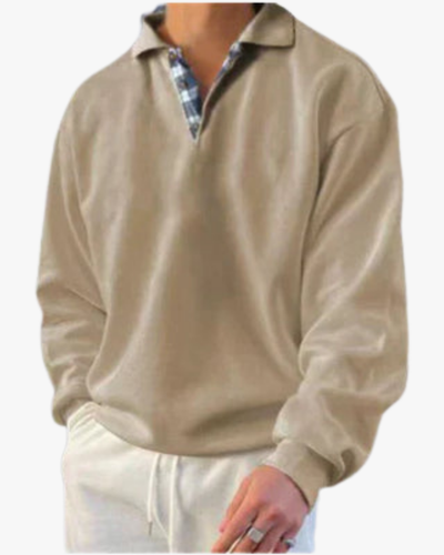 Nate Long-Sleeve Polo
