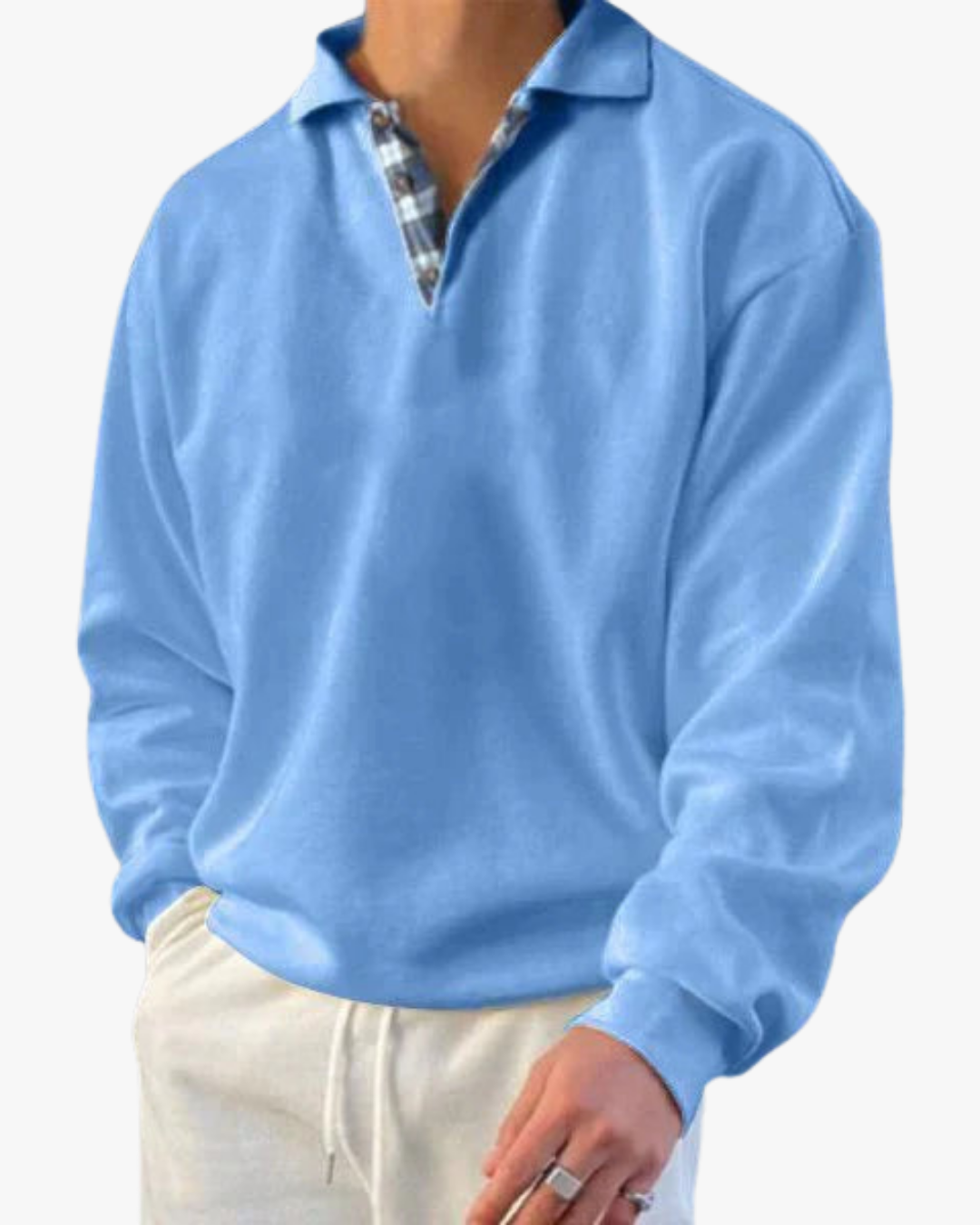 Nate Long-Sleeve Polo
