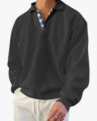 Nate Long-Sleeve Polo
