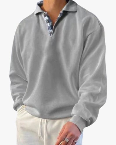 Nate Long-Sleeve Polo