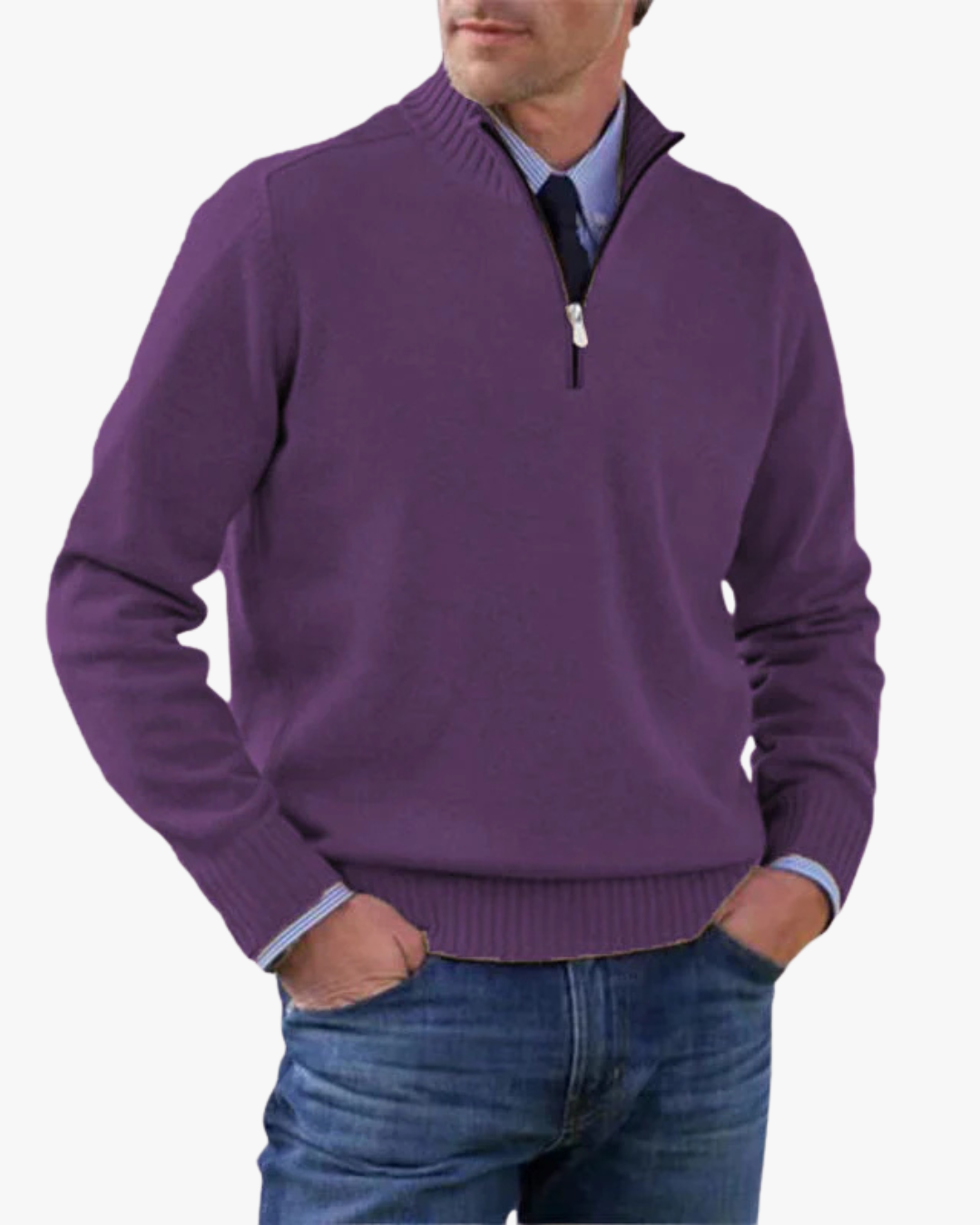 Oliver Half-Zip Sweater