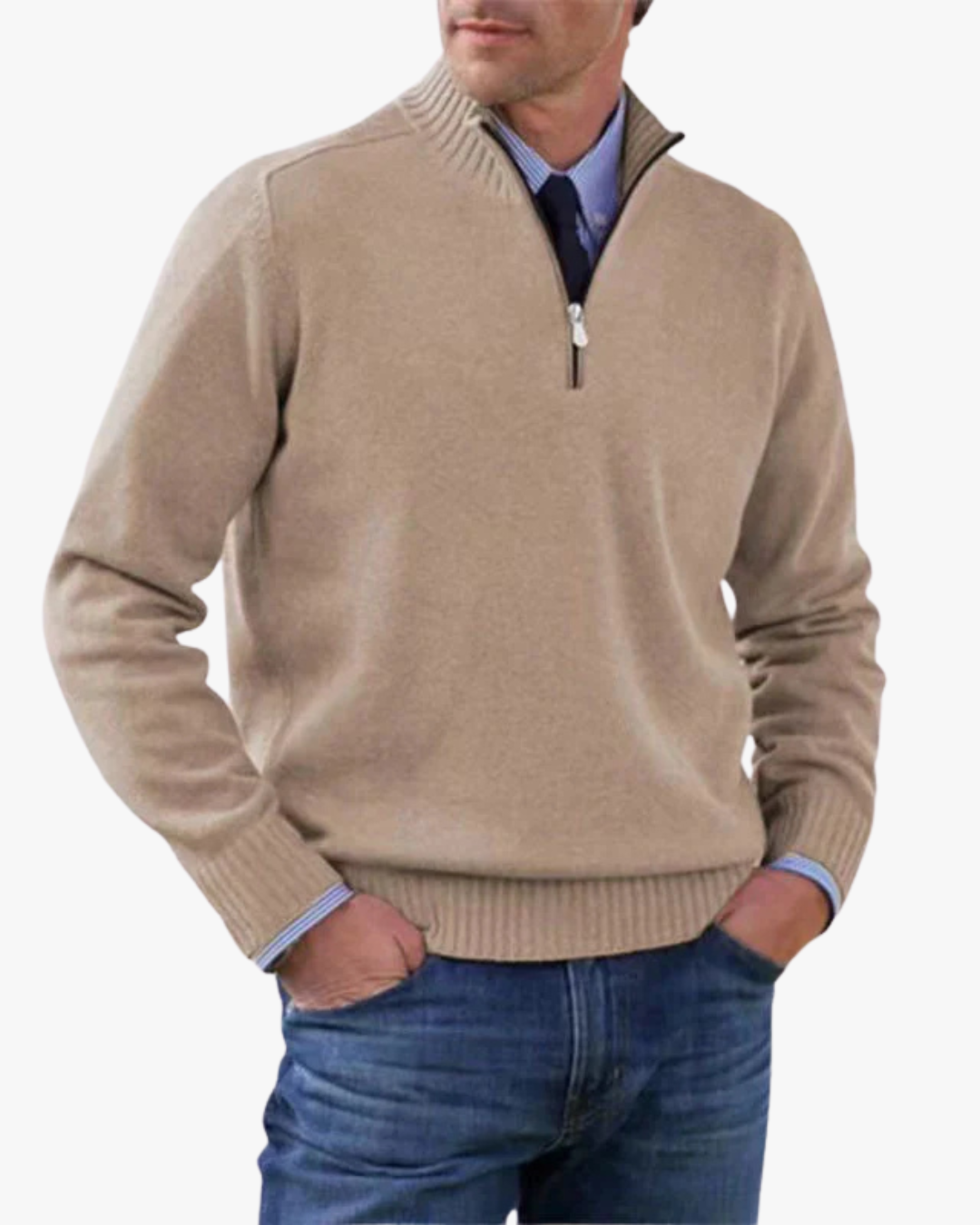 Oliver Half-Zip Sweater