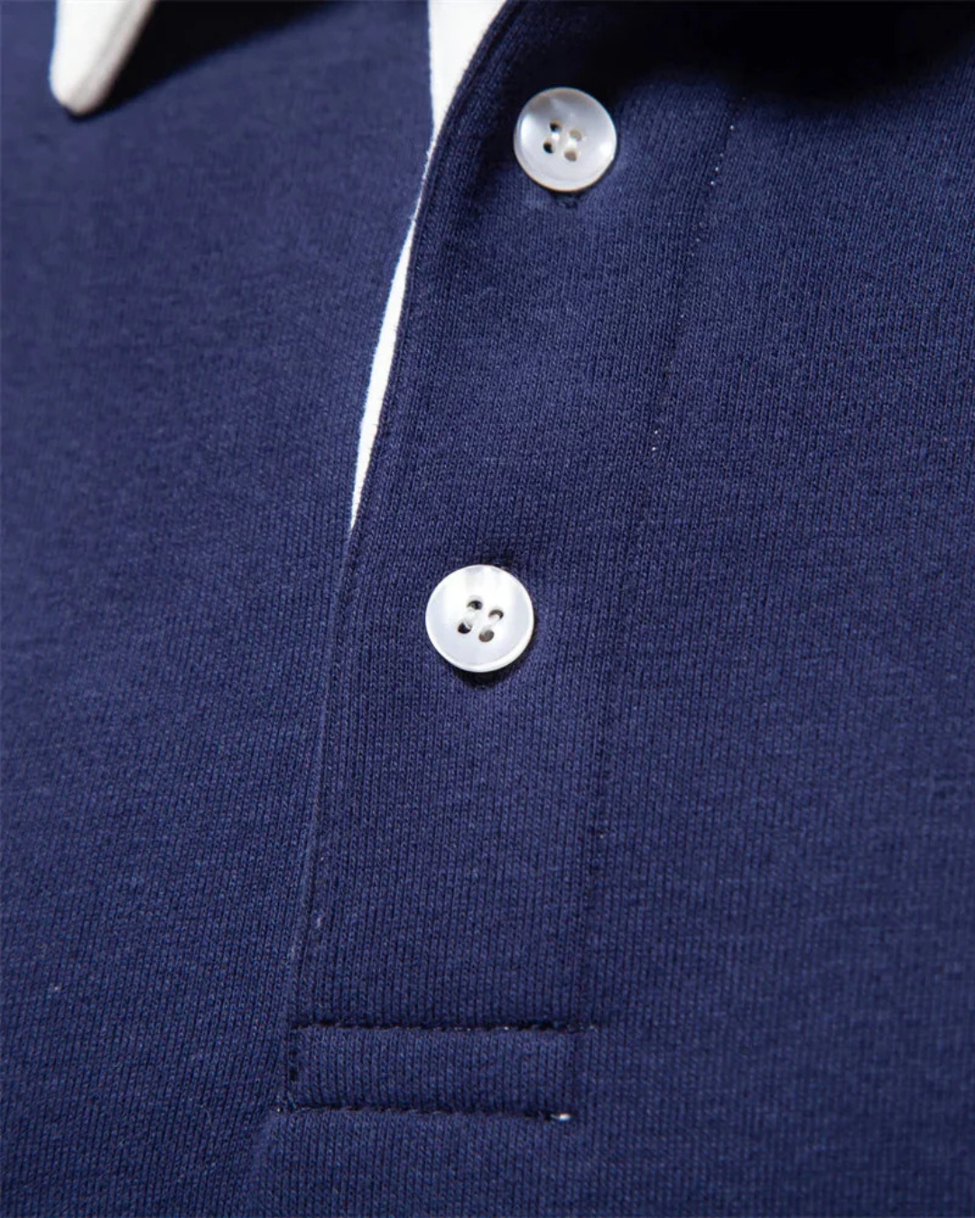 Conrad Striped Rugby Polo