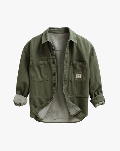 Logan Cargo Fleece Overshirt