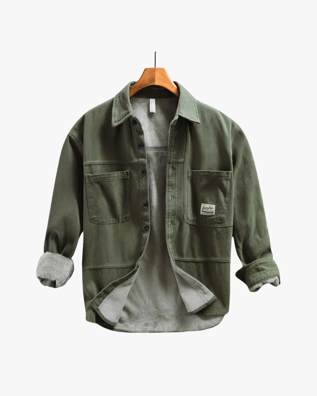 Logan Cargo Fleece Overshirt