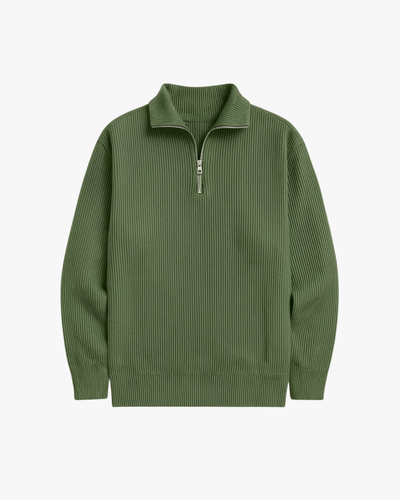 Jason Trendy & Elegant Half-Zip Sweater