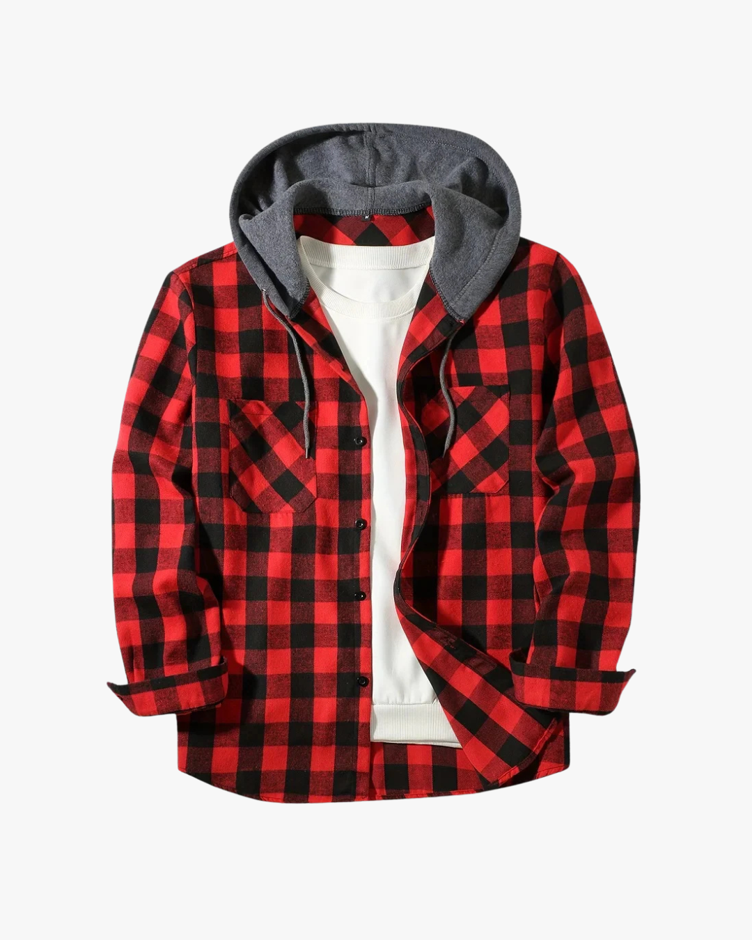 Bradley Hooded Flannel Shirt Jacket