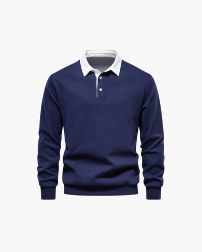 Conrad Striped Rugby Polo