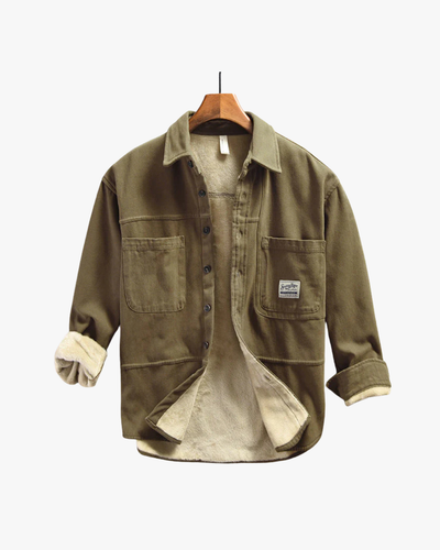 Logan Cargo Fleece Overshirt
