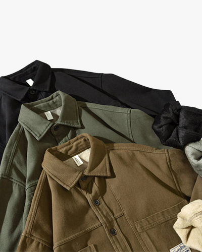 Logan Cargo Fleece Overshirt