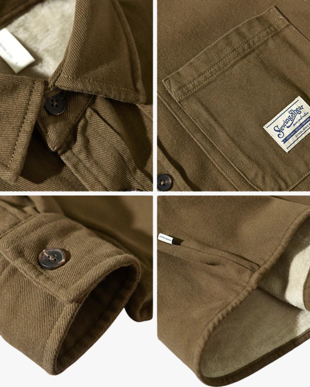 Logan Cargo Fleece Overshirt