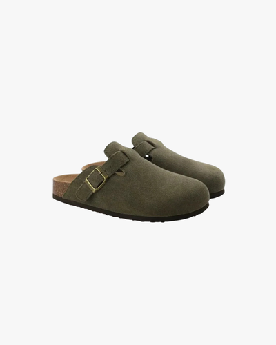 Oxford Suede Clogs