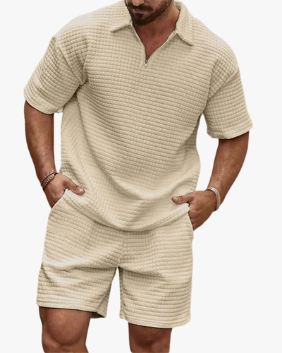 Andrew Waffle Knit Set