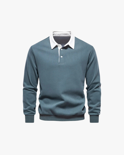 Conrad Striped Rugby Polo