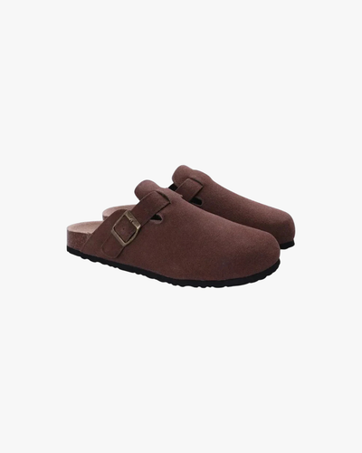 Oxford Suede Clogs