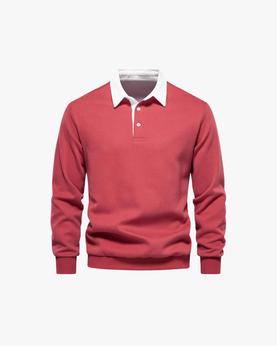 Conrad Striped Rugby Polo