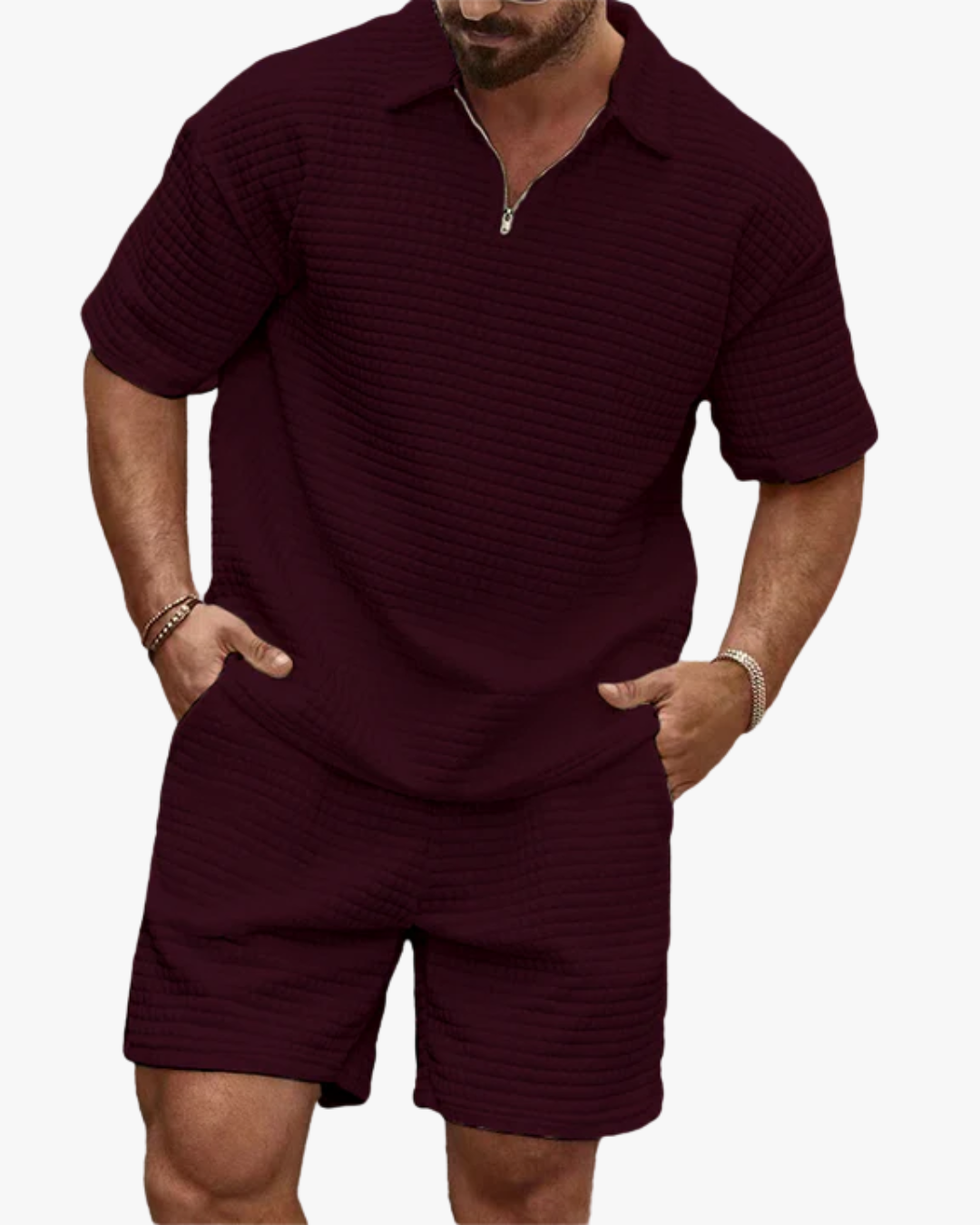 Andrew Waffle Knit Set