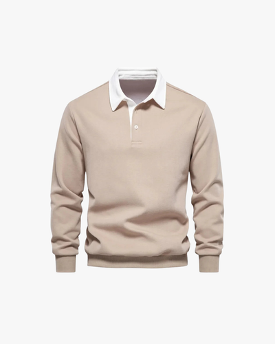 Conrad Striped Rugby Polo