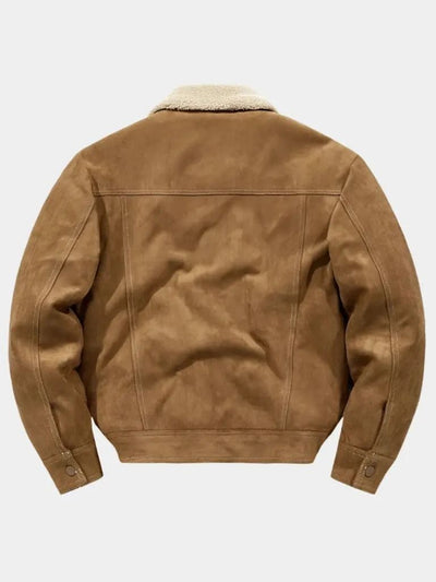Essential Fleece Suede Jacket