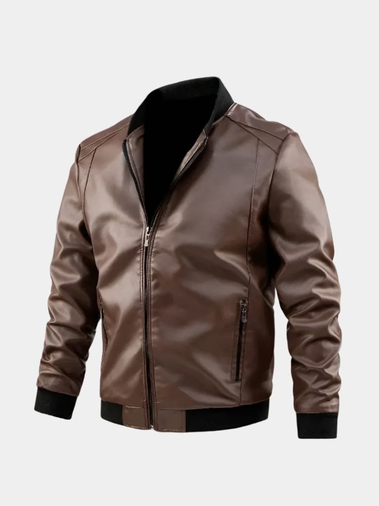 Brooklyn Essential Leather Jacket